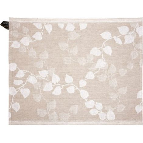 Jokipiin Tuuli Sauna Sitzunterlage 45 x 55 cm Sauna Seat Cover natural/white