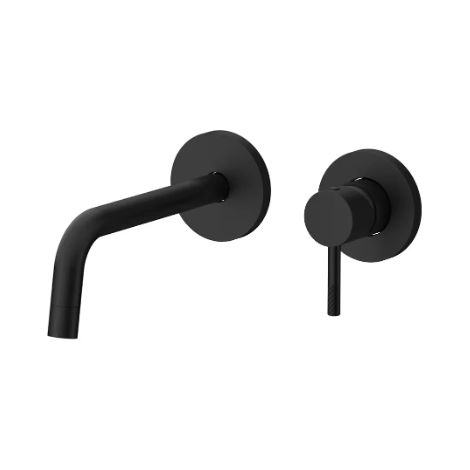 Set esterno nero per miscelatore incasso lavabo, bocca 178mm. Paffoni serie Jolly JLBOX105NO70 Nero (1/2)