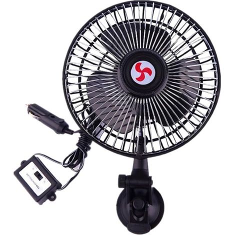 Uonlytech Ventilateur de Voiture à Ventouse 6 Pouces Léger en Abs (1/5)
