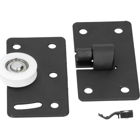 Roulement de Porte Coulissante pour Armoire, Meuble de Dressing avec Roue à Rainure