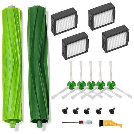 NALOOKAMIC Pièces détachées pour iRobot Roomba I3 EVO I3+ I4 I2 I4+ I6 I6+ I7+ I8 I8+/Plus E5 E6 E7 J7 (7150) J7+ : brosse pour filtre d'aspirateur (1/4)