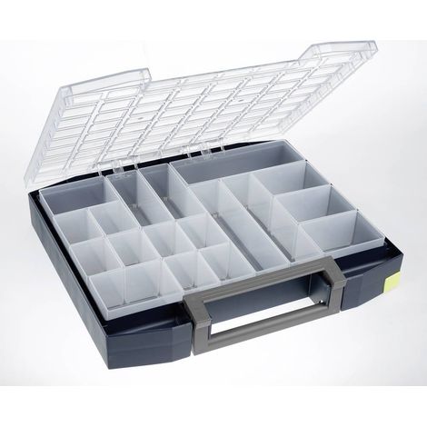 Valigetta assortimento raaco boxxser B 465 x P 401 x H 78 mm 18 scomparti - 134972 (1/5)