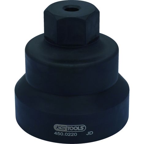 KS TOOLS Clé pour écrou d'essieu pour essieu avant Scania ( 450.0220 ) (1/4)