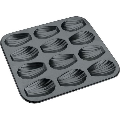 IBILI - PLAQUE 12 MADELEINES MOKA 21X24