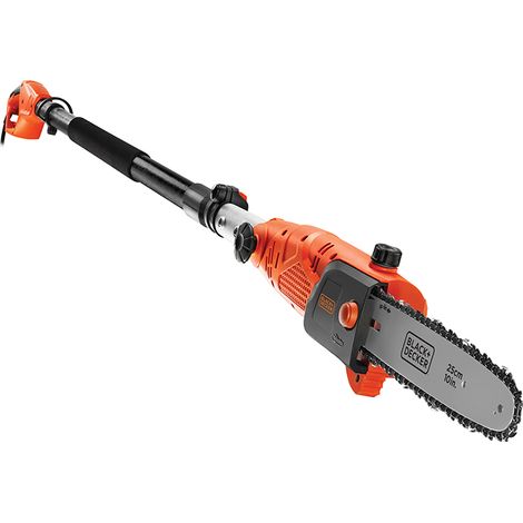 BLACK + DECKER PS7525 Corded Pole Saw 25cm Bar 800W 240V (1/5)