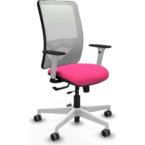 Silla de oficina piqueras y crespo Zulema blanco respaldo fijo (1/2)