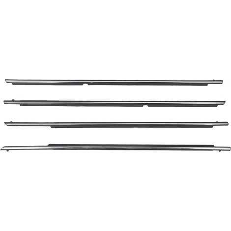 Garniture de moulure de fenêtre 4 pièces, joint d'étanchéité de remplacement 75710-06080 pour Toyota Camry XV40 2007-2011 (1/5)