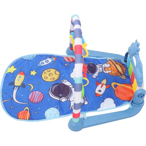 Tapis d'éveil pour bébé, hochets colorés, jouet d'apprentissage, piano musical pliable, tapis musical pour la période sur le ventre, jouets pour nouveau-nés de 0 à 36 mois (1/5)