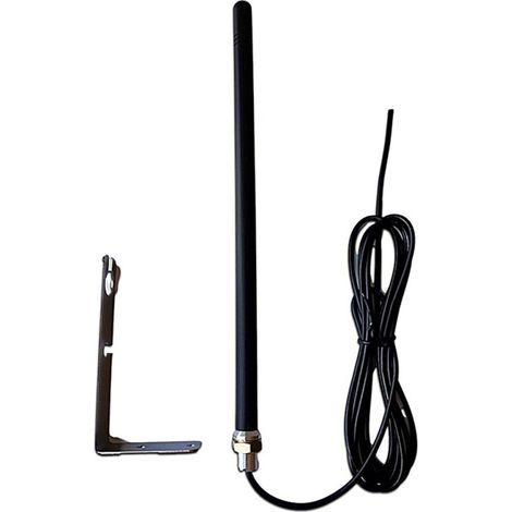 Antena externa de 315 MHz, alcance de control remoto ampliable hasta 250 metros, amplificador de señal para puerta de garaje y portón, cable de 2 m (6,56 pies).
