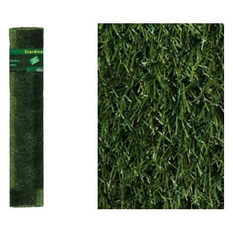 Alfombra de césped artificial para jardín 2x5 m – Drenante – Ideal para espacios exteriores