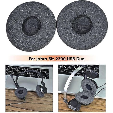 Coussinets d'oreille confortables et rembourrés pour casque Biz2300 USB Duo/Biz2300QD (1/4)