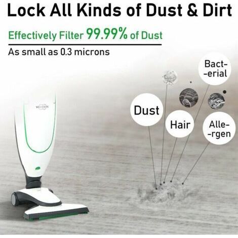 12 Sacs pour Aspirateur Vorwerk Kobold VK200 FP200 avec 3 x Filtres pour Moteur, 18 x Puces Parfumées, 2 x Brosses, Sacs de Remplacement pour Kobold VK200 FP200 (1/4)