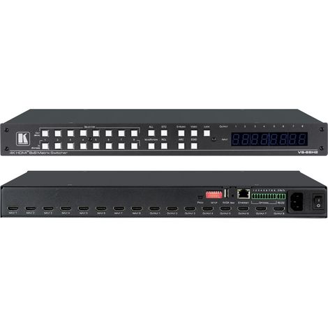 VS-88H2 8X8 4K HDR HDCP 2.2 MATRIX