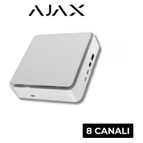 AJAX NVR HAC (8 CANALI) HD con HDMI BIANCO / NERO - 134500 - 134499 NVR 8 CANALI BIANCO - 134500
