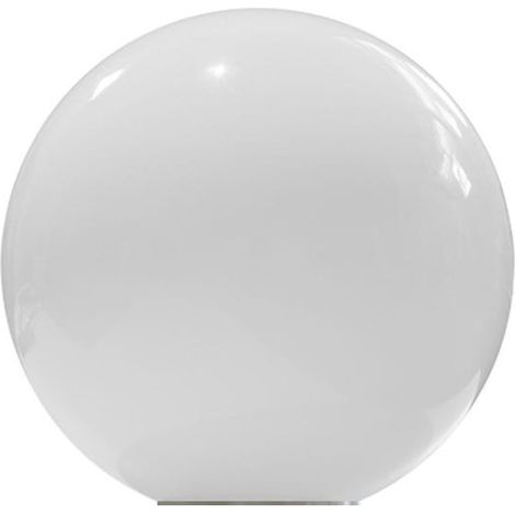 Lampe murale en verre sphérique design minimaliste français Lampe solaire monochrome 3000K 15cm, éclairage doux et agréable (1/5)