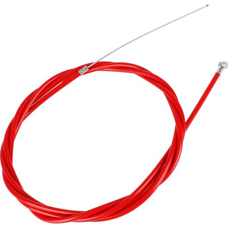Zubehör für den faltbaren Elektroroller 4Pro: rotes Bremskabel, Scheibenbremskabel, Bremsdraht