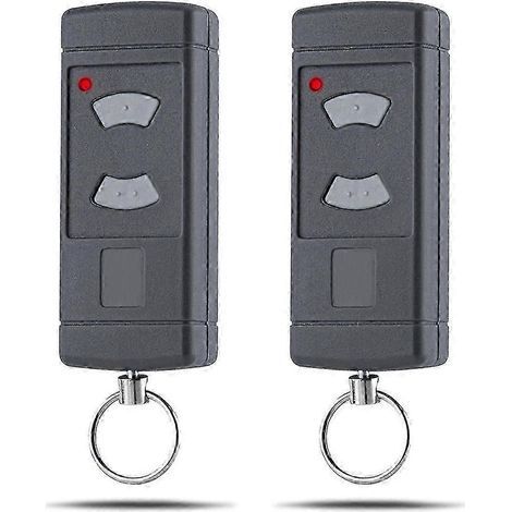 Lot de 2 télécommandes de garage 40,685 MHz compatibles avec les modèles HSE2-40, HS4-40 et HSM4-40 (1/5)