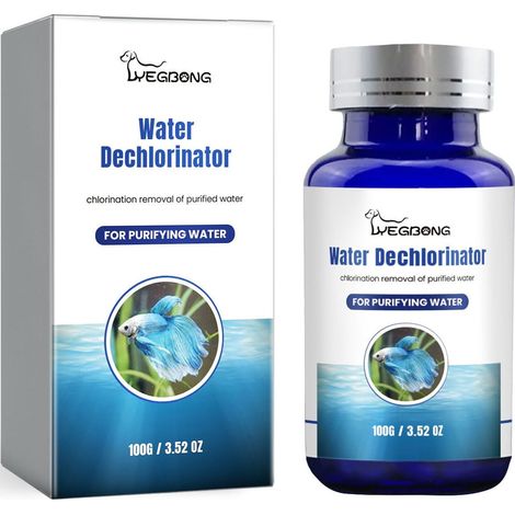 Pastilles De Désinfection Pour Eau D'étang À Poissons - 100 G - Traitement Chimique De L'eau - Pour Aquarium Et Bassin Extérieur - 100 G (1/5)