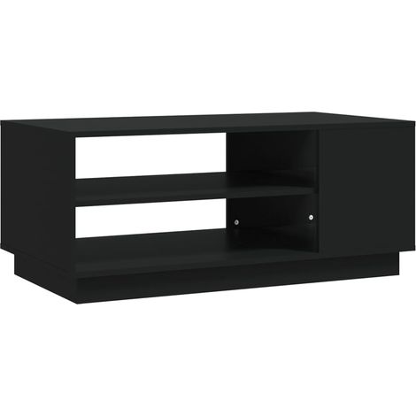 Maison Exclusive - Couchtisch Schwarz 102x55x43 cm Holzwerkstoff