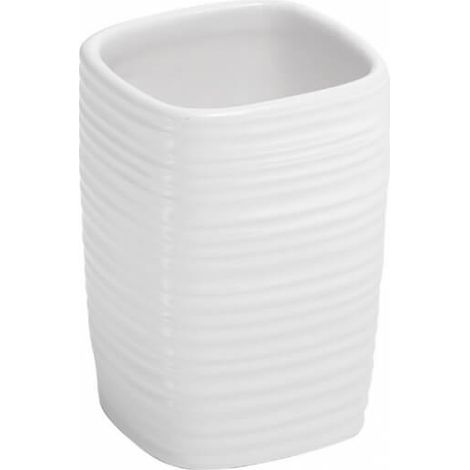 Porte Brosse à Dents Kelly En Céramique Blanche