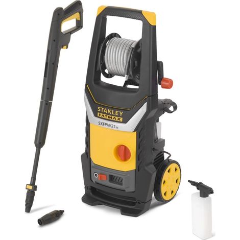 idropulitrice elettrica stanley fatmax "sxfpw21me" 145 bar 450 l/h 2100w motore induzione