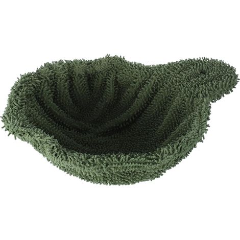 Indoor Hanging Cat Hammock in Green Flannel and Steel, Easy to Install, Multifunctional and Elegant Design, for Feline Climbing Structure and Comfortable Nest (1/5)