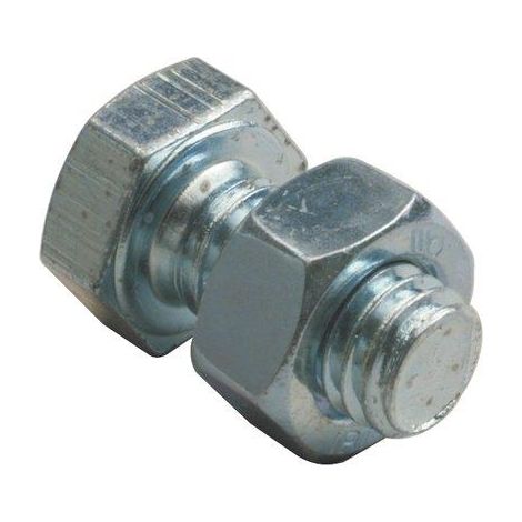BULLONE METALLO TDE - CLASSE 4.8 FIL INTERO ZINCATO MM 8X16 CF=PZ 200- 1 confezioni