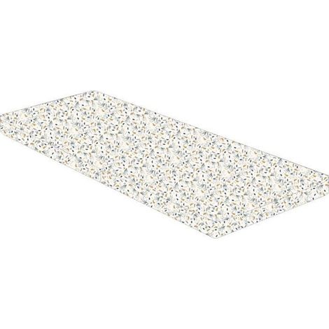 Colchón plegable - Tela - 60x120 cm - Espesor 5cm - 2 partes - AU FIL DE L'EAU - DOMIVA