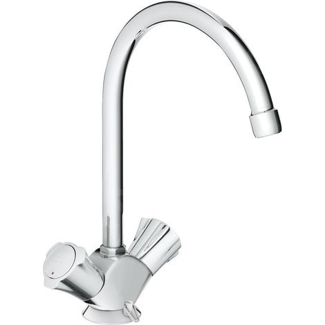 Grohe 31812001 Costa L Double Commande Évier Portacadena (31 812 001), Chrome (1/5)