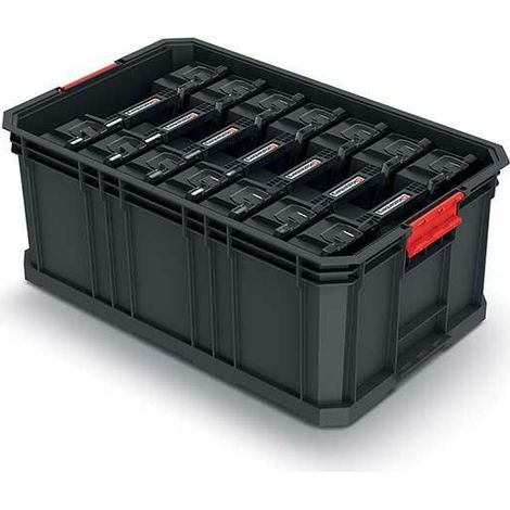 Cassetta attrezzi kistenberg modulare argento 7 organizer