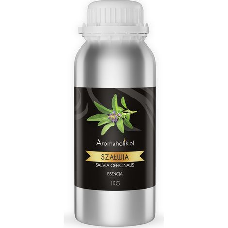 Natürliches Salbeiöl – Rein, ohne Zusatzstoffe, Premium Aromaholik 1 kg