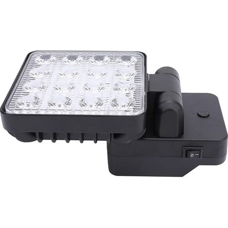 Portable LED Work Light 1200-1500LM 3 Speeds USB Type C Output Wireless Projector for X20V TEAM 20V Battery Suitable for Vehicle Maintenance (1/5)