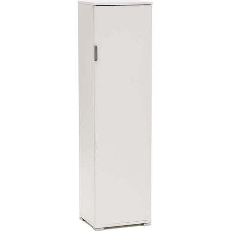 Armadio tuttopiani da interno in legno nobilitato bilaminato Linea Classic -  White (1/5)