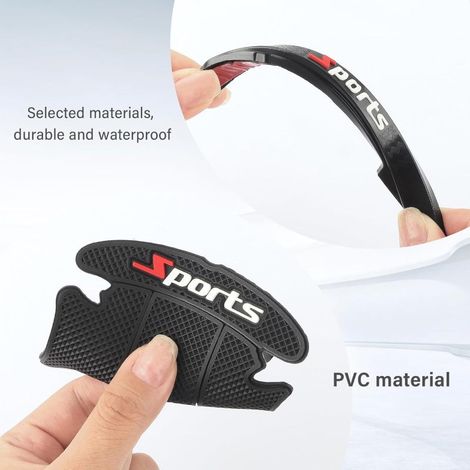 Lot de 8 protections pour portière de voiture – Anti-rayures, universelles, bande adhésive, protection de bord de porte