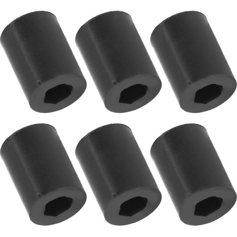 20 Gummigriffrollen, 5-mm-Sechskant-Aufnahmeräder, Härtegrad 30A, 20-teiliges Roboterzubehörset (1/5)