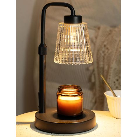 Lampe chauffe-bougie avec minuterie réglable, cadeau d'anniversaire pour femme et maman, cadeau de pendaison de crémaillère, décoration intérieure, chauffe-cire (1/5)
