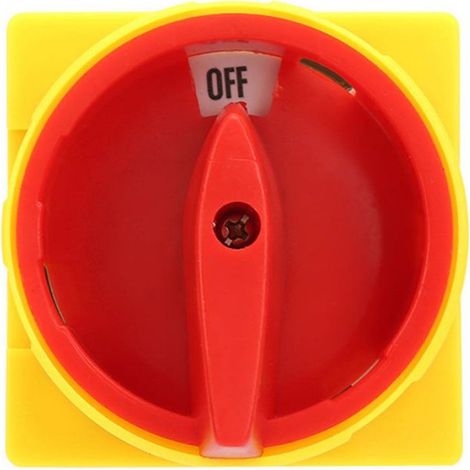 Interrupteur de disjoncteur - - 25A - 3 Pôles - Protection des doigts - Plastique ignifuge (1/5)