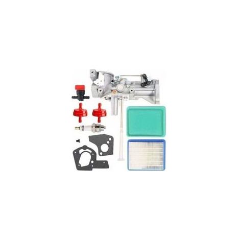 498298 Carburateur compatible avec Briggs & Stratton 5hp 5.5hp 130212 135202 130202, XU,130292 135292 492611 137202 130232 134202 Craftsman MTD Rototill Broyeur de broyeur der - (1/4)