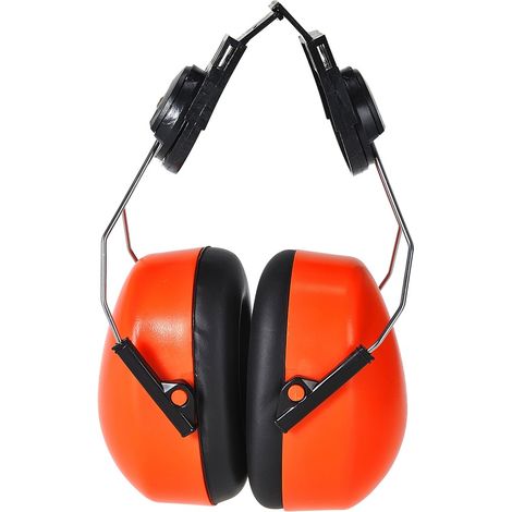 Cuffie Anti Rumore per Elmetto Endurance  Arancioni Arancione (1/2)