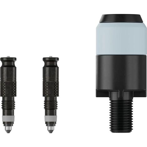 ALLIANDISClik Valve Conversion Set – Innovation de valve pour gonflage de pneus vélo – Kit de conversion pour valves Presta/SV avec adaptateur de tête de pompe (1/4)