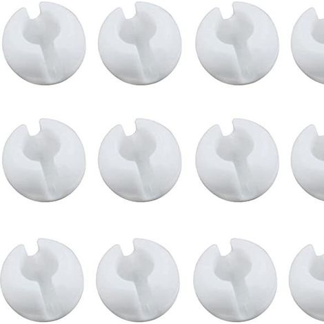 Eine weiße Begrenzungsschnalle, 30 84MM Perlenbefestigungsschnallen, Perlenketten-Zugperlenbegrenzungsschnallen und Rollladen-Perlenkettenschnallen. (1/5)