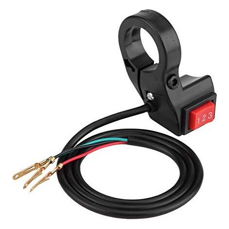 EJ.life 22mm 7/8in Interrupteur à décalage Guidon, Guidon électrique 3 vitesses Module Switch Shift pour moto E-bike Scooter (1/5)
