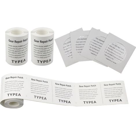 Lot de 5 TPU Tape Transparent Tenacious Flex Corrige la Réparation des Autocollants pour Les Tentes de Camping, Sacs à Dos, Auvents, Canots Pneumatiques et Matelas Gonflables 7 × 7cm (1/5)