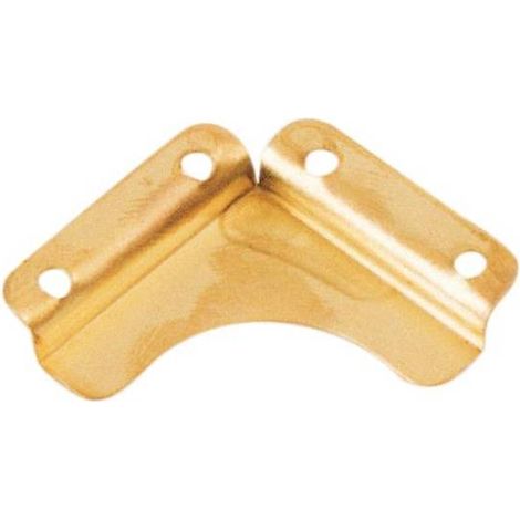 5 x BL FERMASPECCHI LISCIO OTTONATO 30X30 MM 4 PZ
