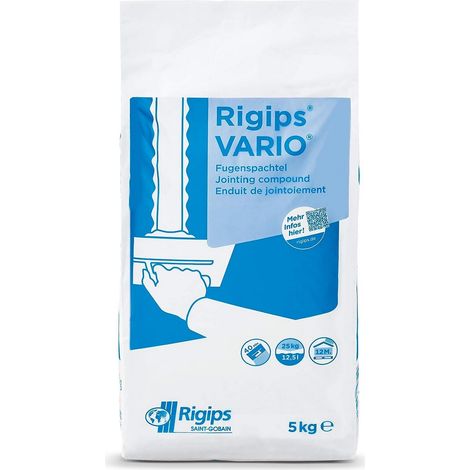 RIGIPS VARIO Fugenspachtel, 5 Kg (1/3)