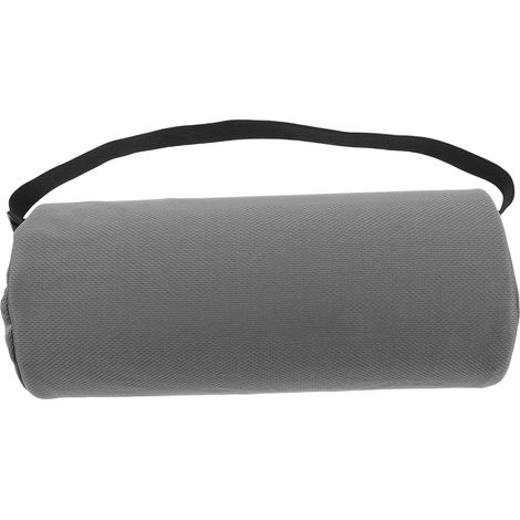 Coussin Lombaire Cylindrique avec Sangle Réglable et Housse Lavable (1/5)