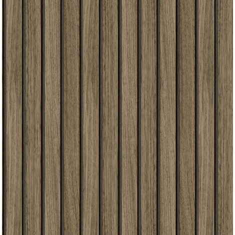Easy Decor Holz Streifen NATUREL Vliestapete 10mx52cm (1/4)