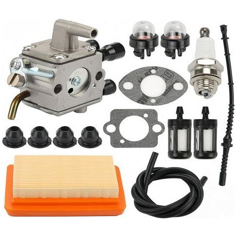Carburador FS250 para desbrozadora Stihl FS120 FS200 FS 250 FS300. Reemplaza la bobina de encendido 4134 120 0603 con la bobina de encendido 4134 400 1301. (1/4)
