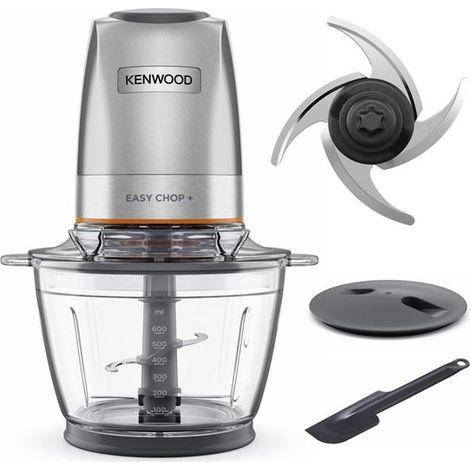 Kenwood CHP62.400SI picadora eléctrica de alimentos 0,6 L Plata