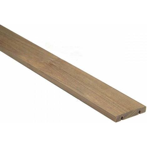 Lame de terrasse en bois exotique ipé GRAD sec séchoir clipsable longueur 21-120-1800mm 1 face bombée premier résistant aux intempéries (1/5)